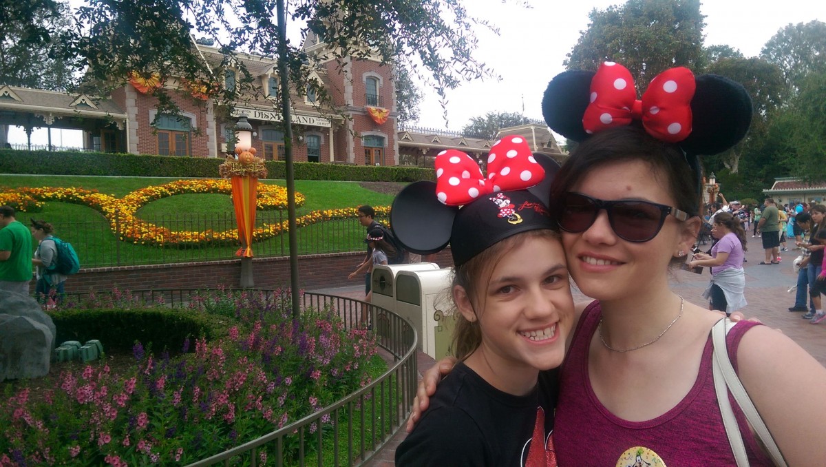 Something that Erin and I had long ago planned to do as soon as we got in the gate, as to find us some Minnie ears.